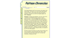 Desktop Screenshot of pattson.com